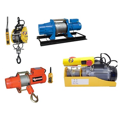 Các loại tời treo mini Các loại tời treo mini