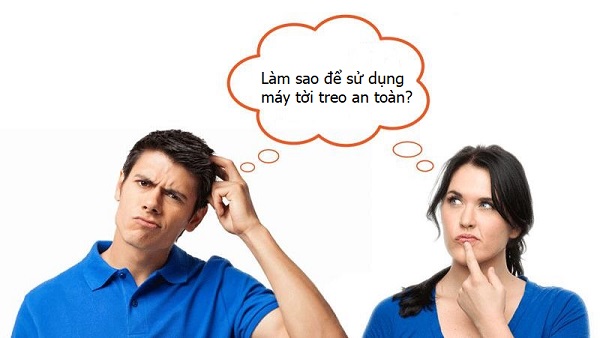 Làm sao để sử dụng máy tời treo an toàn
