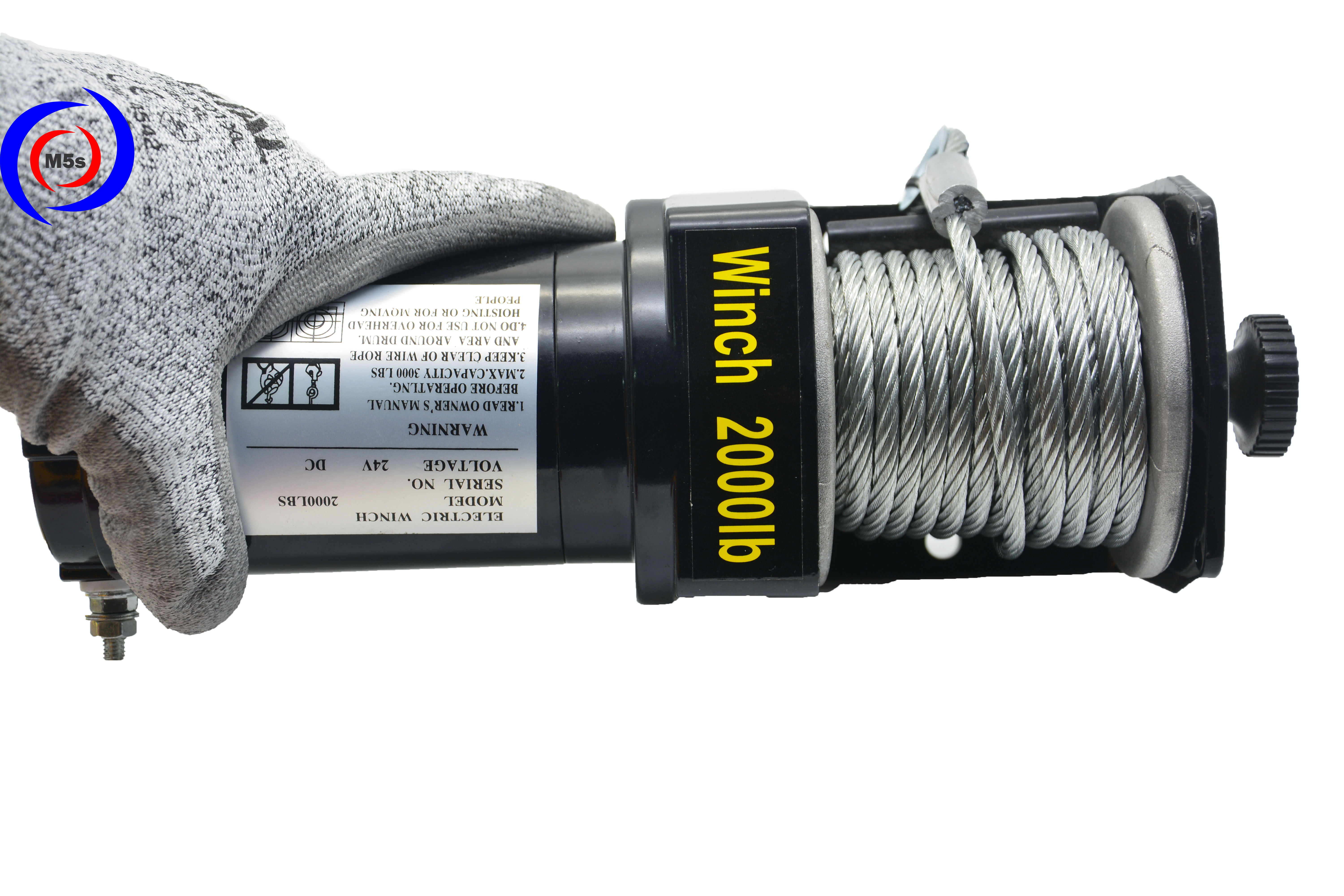 tời điện kéo xe 12V-24V tời điện kéo xe 12V-24V