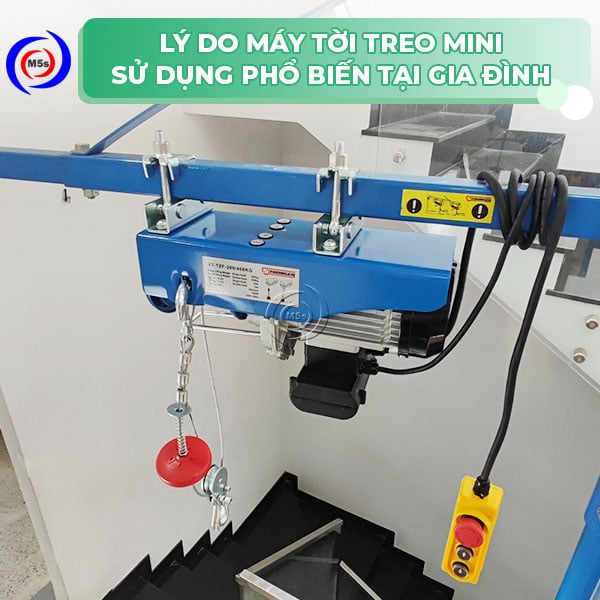 Lý do máy tời treo mini được gia đình ưa chuộng Lý do máy tời treo mini được gia đình ưa chuộng