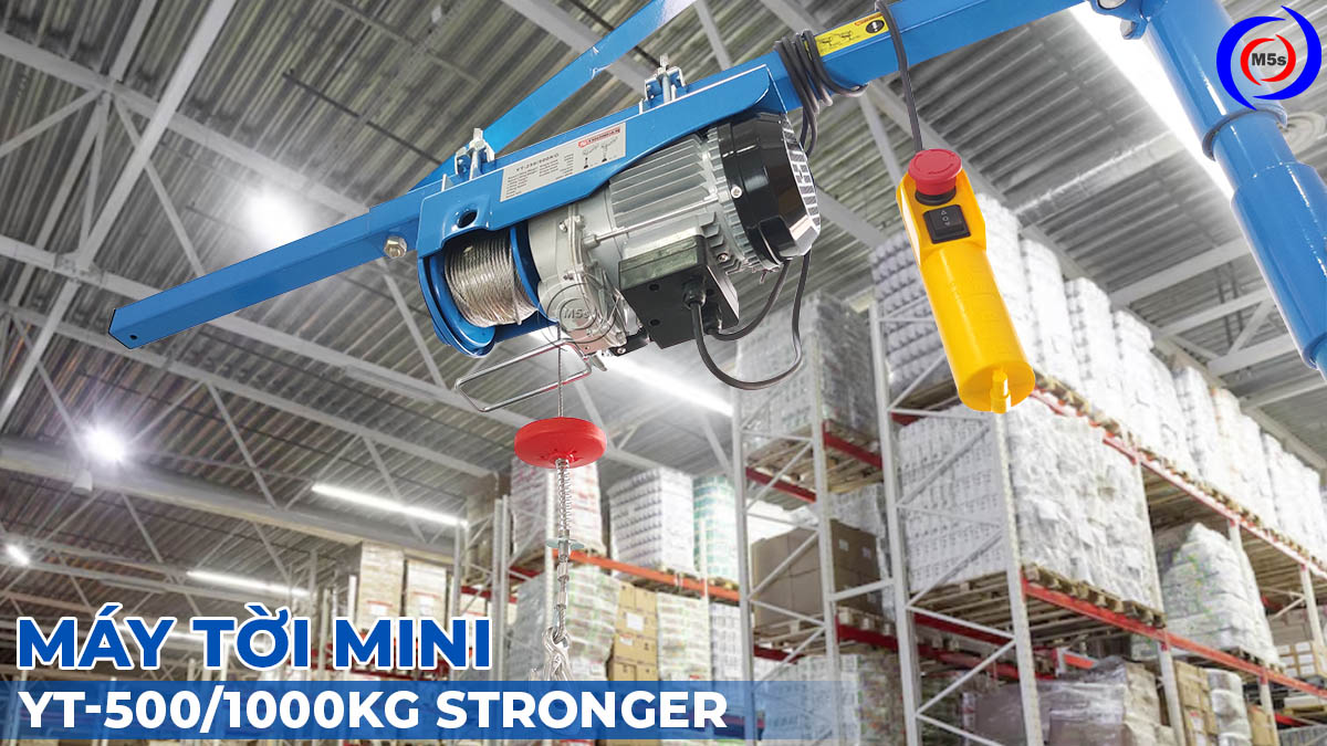 Máy tời điện 500-1000kg Stronger Máy tời điện 500-1000kg Stronger