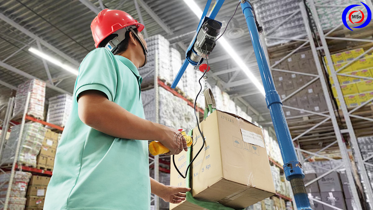 Máy tời điện đúng tải trọng Máy tời điện đúng tải trọng