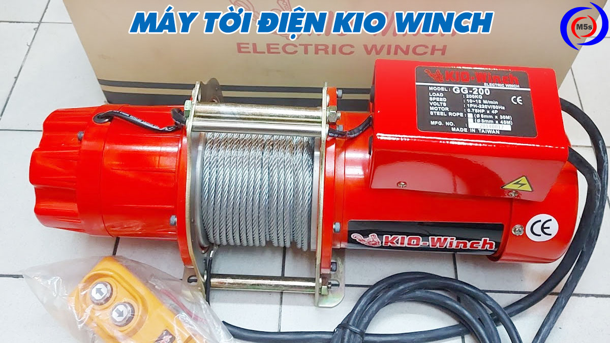 Tời điện thương hiệu Kio Winch Tời điện thương hiệu Kio Winch