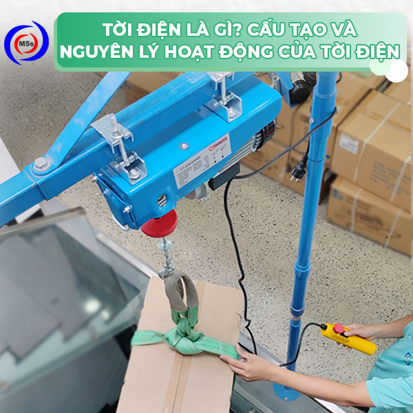 Tời điện là gì? Cấu tạo và nguyên lý hoạt động Tời điện là gì? Cấu tạo và nguyên lý hoạt động