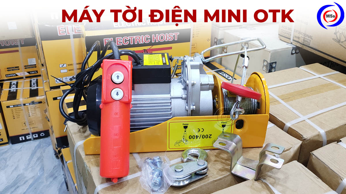 Máy tời điện mini OTK Máy tời điện mini OTK