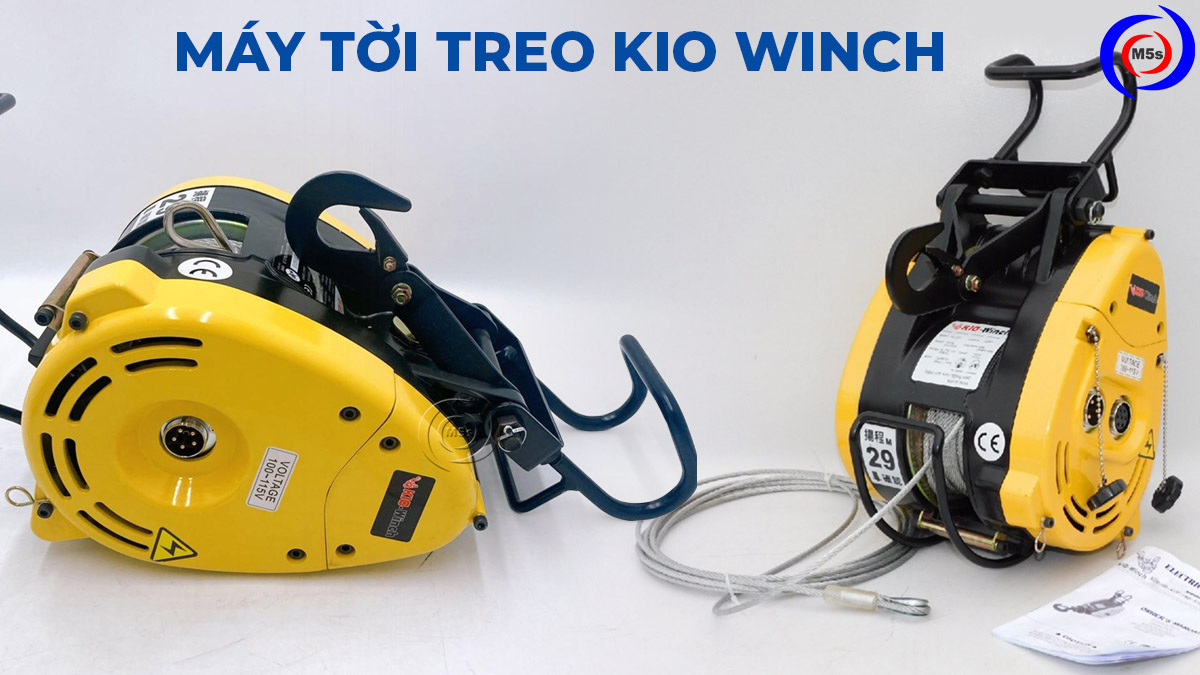 Máy tời treo thương hiệu Kio Winch Máy tời treo thương hiệu Kio Winch