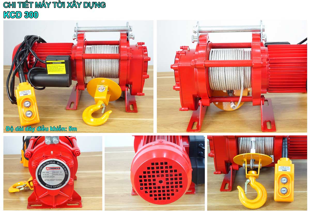 Tay cầm tời xây dựng KCD-300 Tay cầm tời xây dựng KCD-300