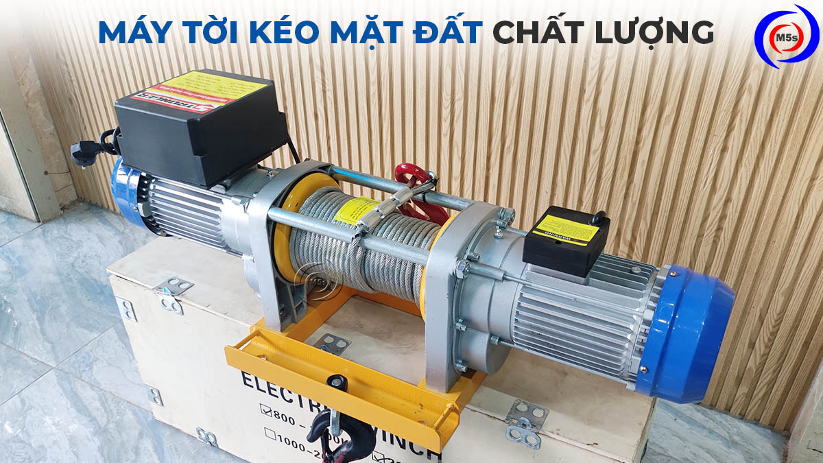 Máy tời kéo mặt đất chất lượng Máy tời kéo mặt đất chất lượng