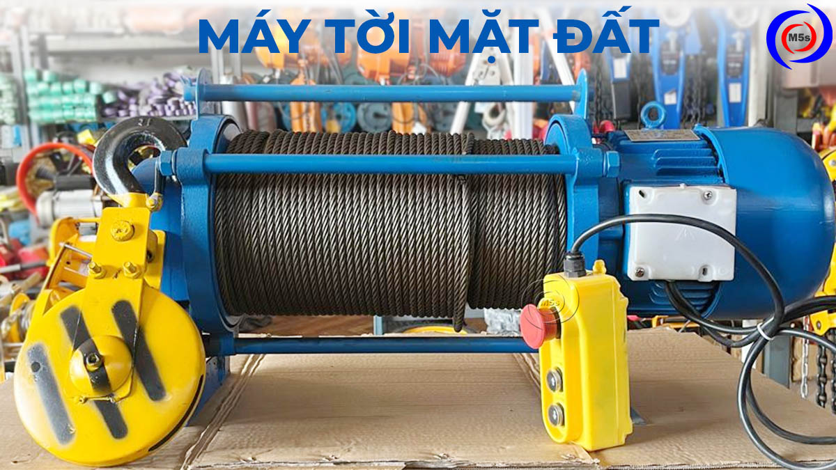 Máy tời mặt đất đa dạng phương làm việc Máy tời mặt đất đa dạng phương làm việc