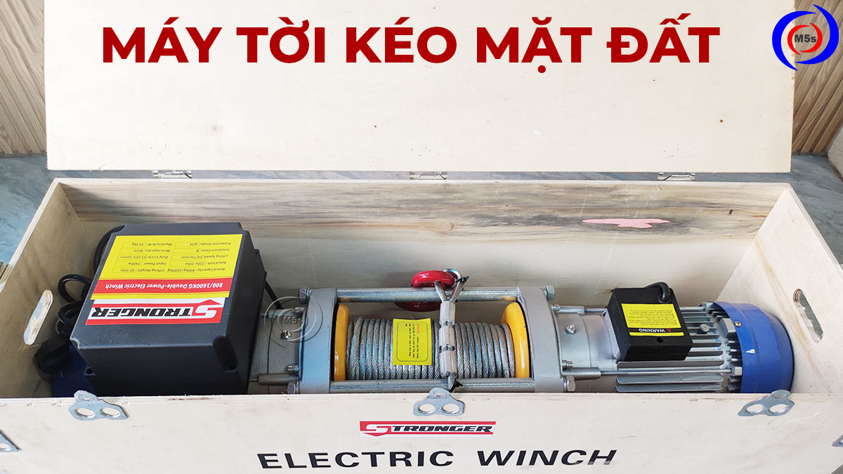 Máy tời kéo mặt đất Máy tời kéo mặt đất