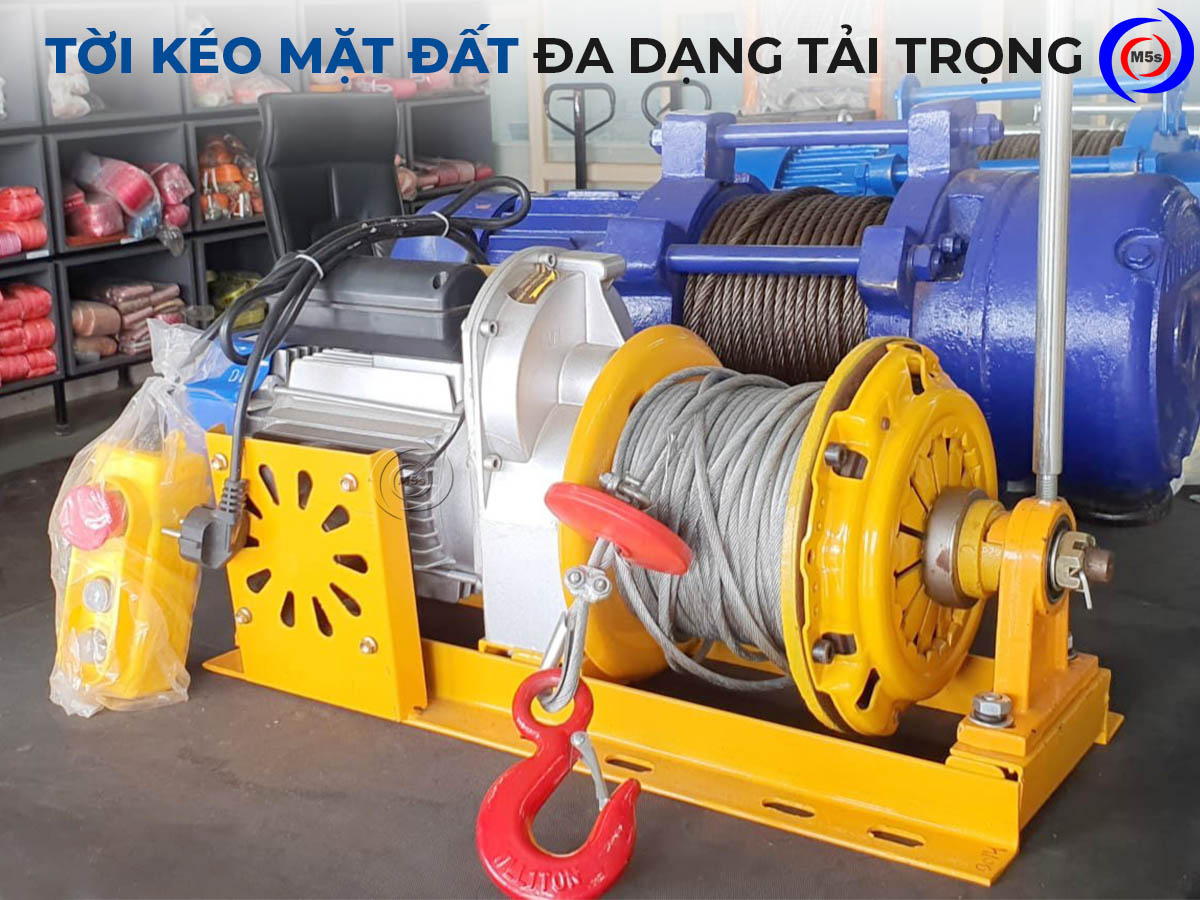 Máy tời mặt đất đa dạng tải trọng Máy tời mặt đất đa dạng tải trọng