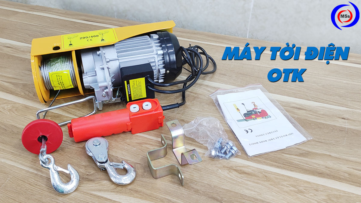 Tời điện thương hiệu OTK Tời điện thương hiệu OTK