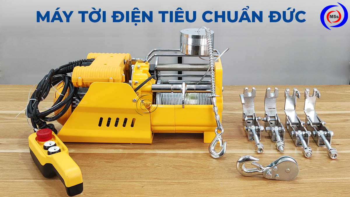 Máy tời tiêu chuẩn đức Máy tời tiêu chuẩn đức