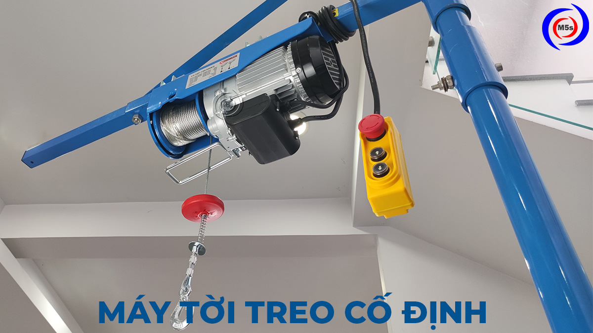 Máy tời treo cố định Máy tời treo cố định