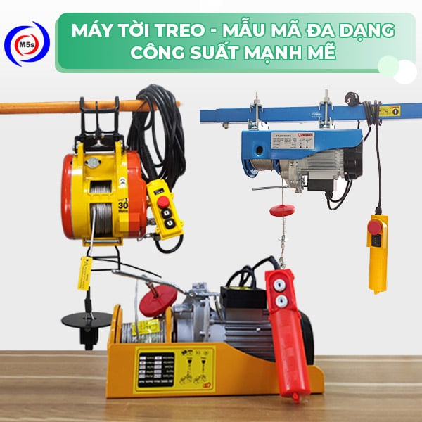 Máy tời treo đa dạng mẫu mã Máy tời treo đa dạng mẫu mã