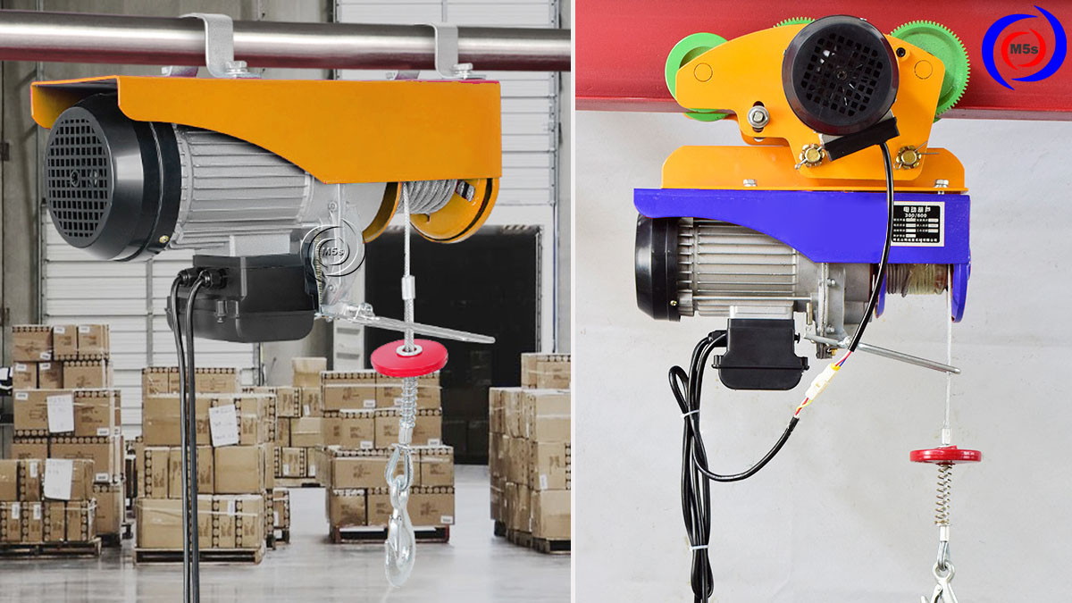 Máy tời treo mini dễ lắp đặt Máy tời treo mini dễ lắp đặt