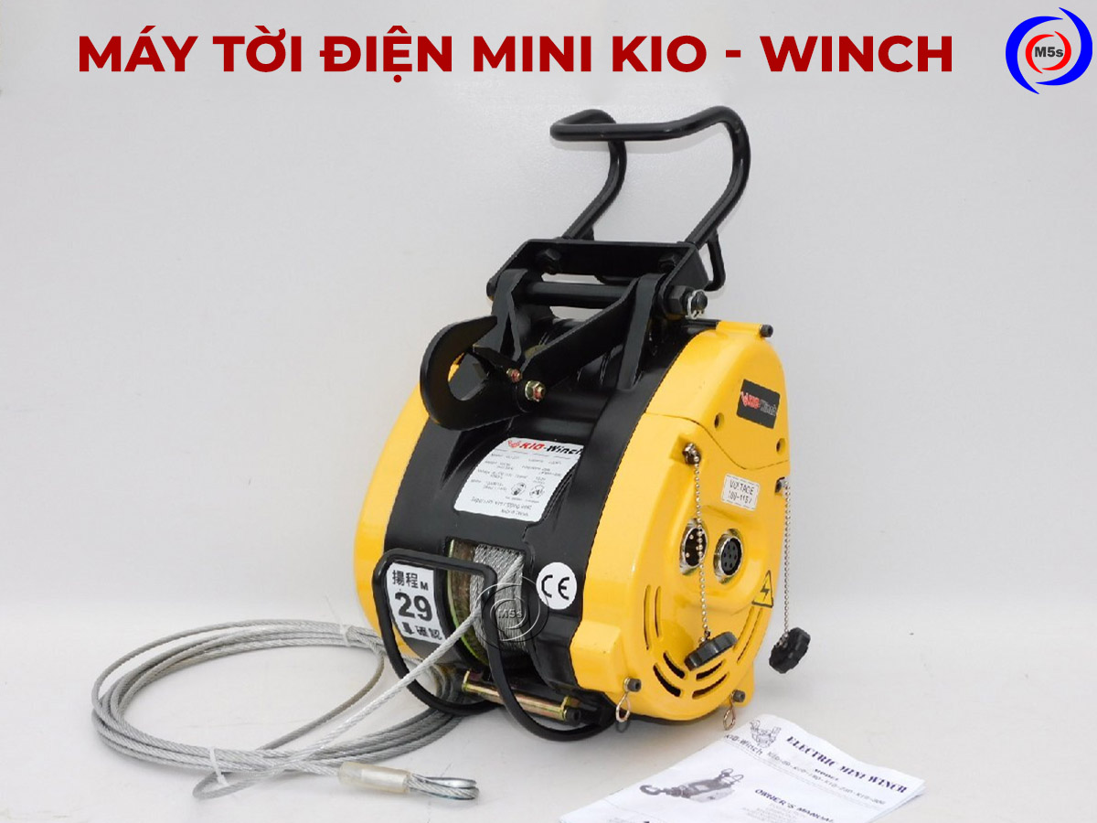 Tời treo mini KiO Winch - Xuất xứ Đài Loan Tời treo mini KiO Winch - Xuất xứ Đài Loan