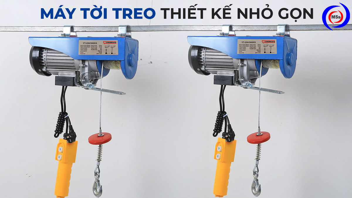 Máy tời treo mini thiết kế nhỏ gọn Máy tời treo mini thiết kế nhỏ gọn