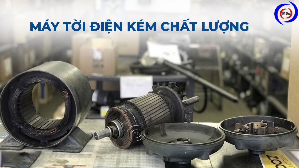 Máy tời điện kém chất lượng Máy tời điện kém chất lượng