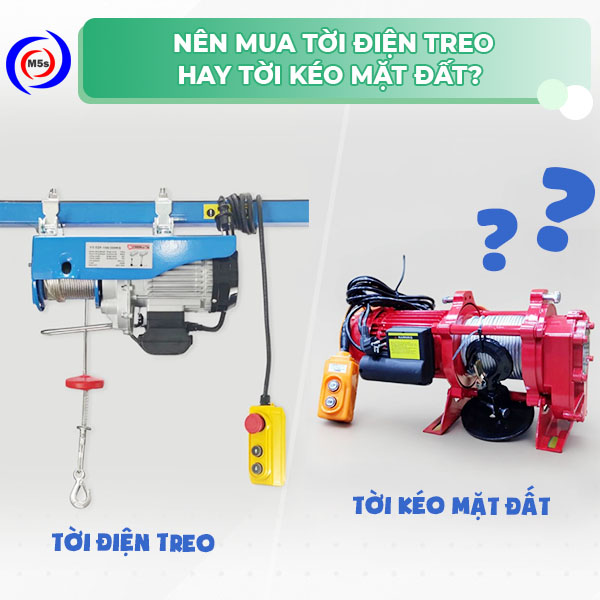 nên mua tời điện treo hay tời kéo mặt đất nên mua tời điện treo hay tời kéo mặt đất