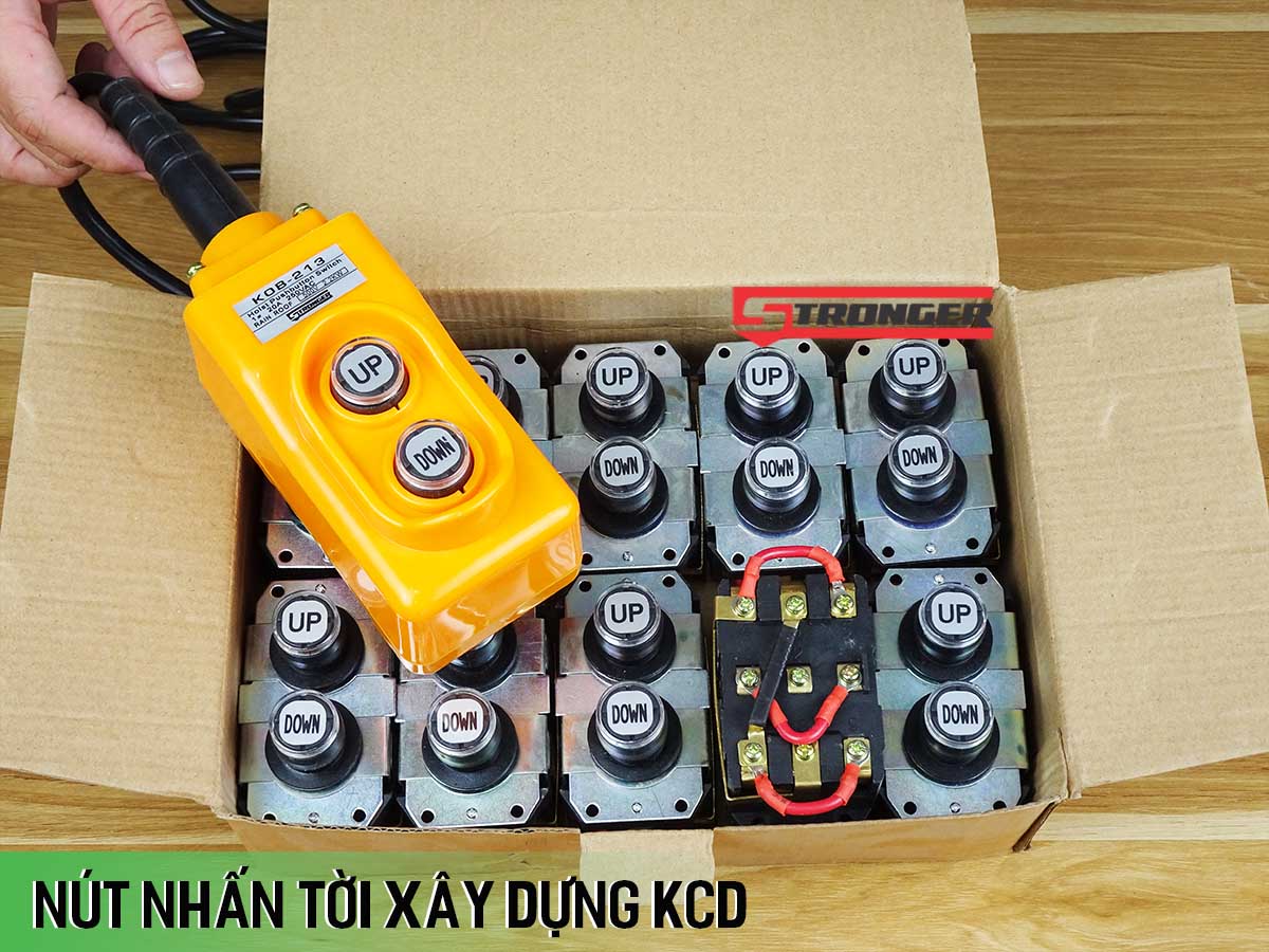 Nút nhấn tời xây dựng KCD Nút nhấn tời xây dựng KCD