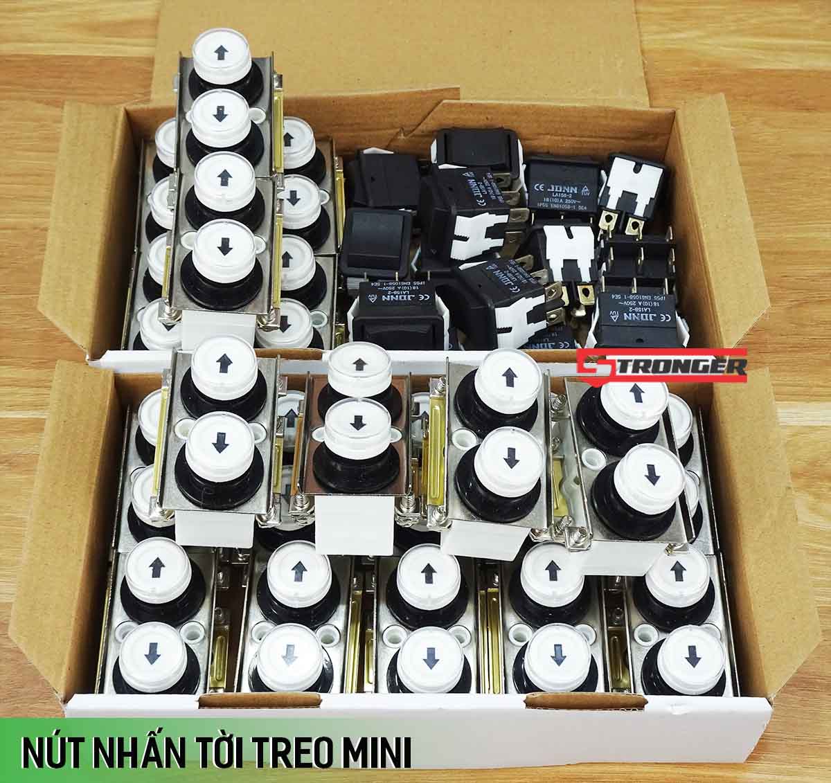Nút nhấn tời treo mini Nút nhấn tời treo mini