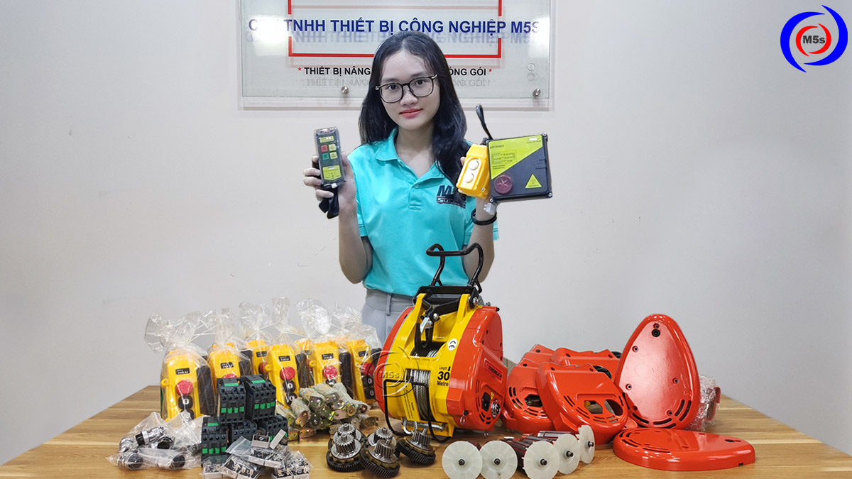 Phụ kiện máy tời điện tại kho hàng M5s Phụ kiện máy tời điện tại kho hàng M5s