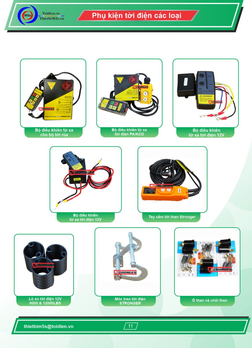 Các loại phụ kiện điều khiển từ xa tại M5s Các loại phụ kiện điều khiển từ xa tại M5s