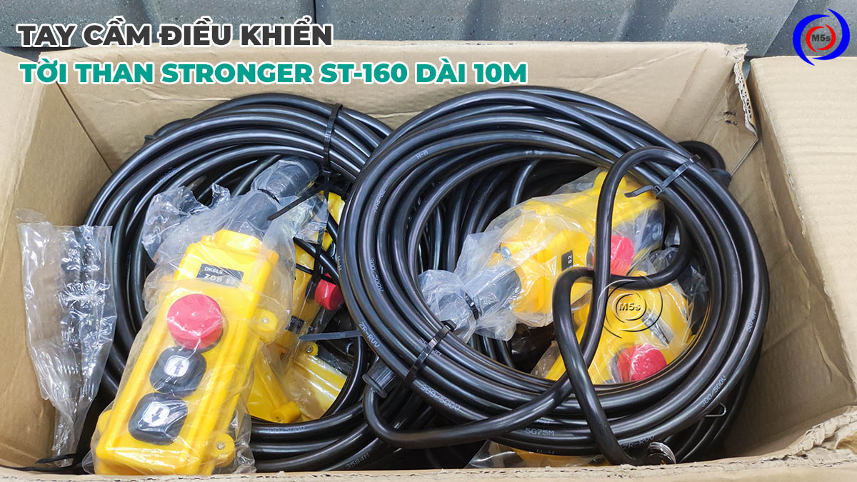 Tay cầm điều khiển của máy tời than Stronger ST-160 Tay cầm điều khiển của máy tời than Stronger ST-160