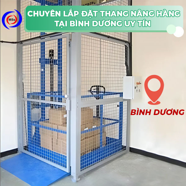 M5s lắp đặt thang nâng hàng tại Bình Dương uy tín M5s lắp đặt thang nâng hàng tại Bình Dương uy tín