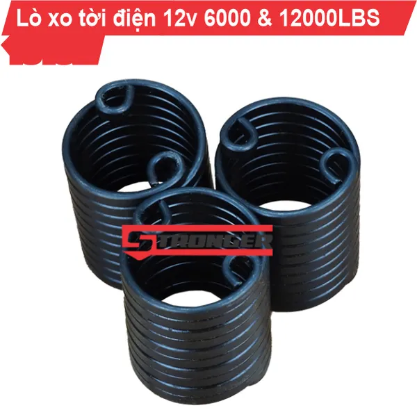 Lò xo tời kéo xe 12v 6000lbs, 12000lbs
