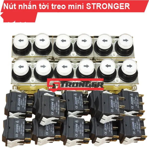 Nút nhấn tời treo mini
