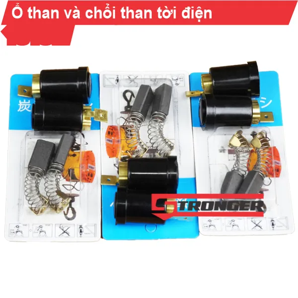 Ổ than, chổi than tời điện