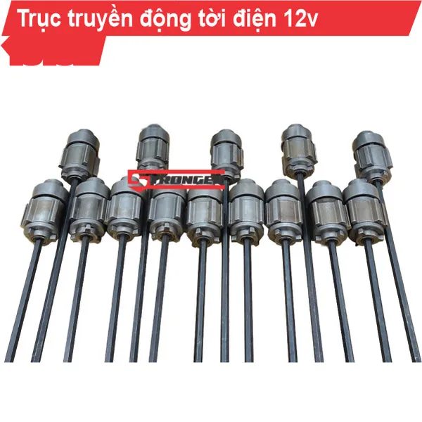 Trục truyền động tời điện 12v 6000lbs + 12000lbs