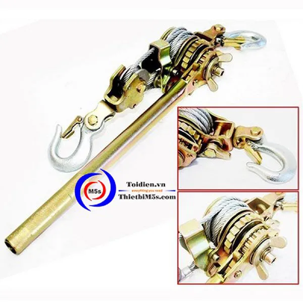 Pa lăng cáp lắc tay giá rẻ, 4 lý do nên sở hữu palang cáp