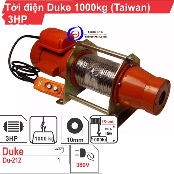 TỜI ĐẤT 1000KG DUKE