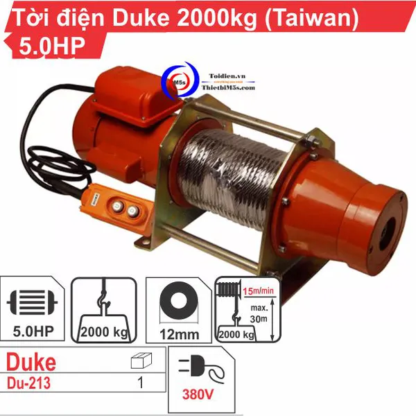 TỜI ĐẤT 2000KG DUKE