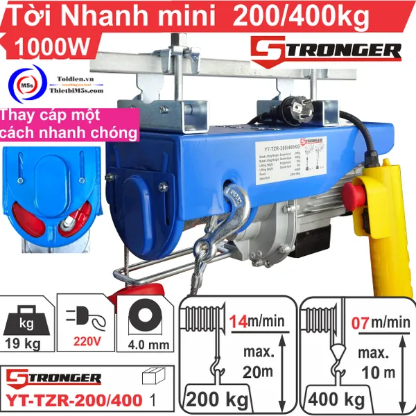 TỜI NHANH MINI 200-400KG STRONGER