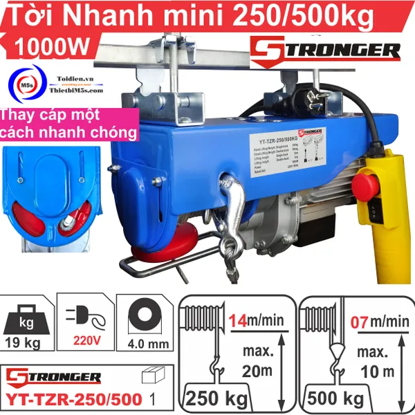 TỜI NHANH MINI 250-500KG STRONGER