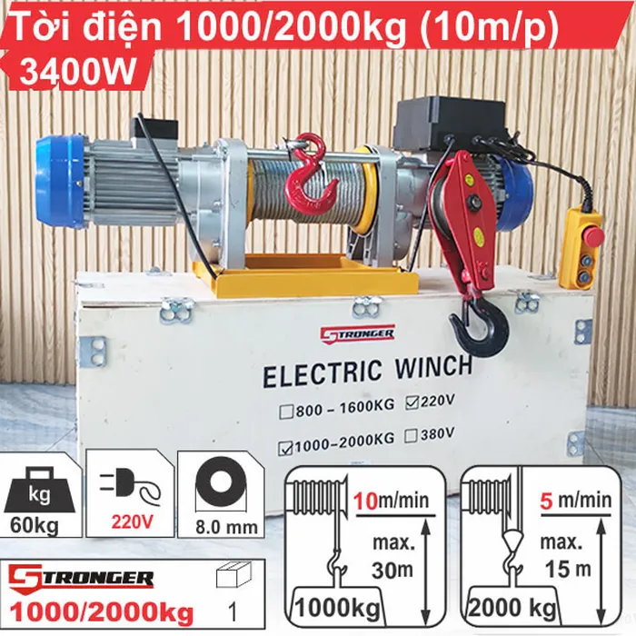 TỜI XÂY DỰNG STRONGER 1000-2000KG