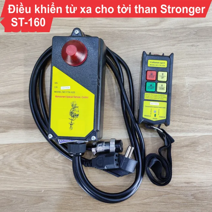 Điều khiển từ xa cho tời than nhanh ST-160 Stronger