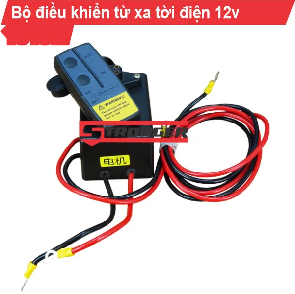 Điều khiển từ xa cho tời kéo xe 12V 3000Lbs + 4000Lbs