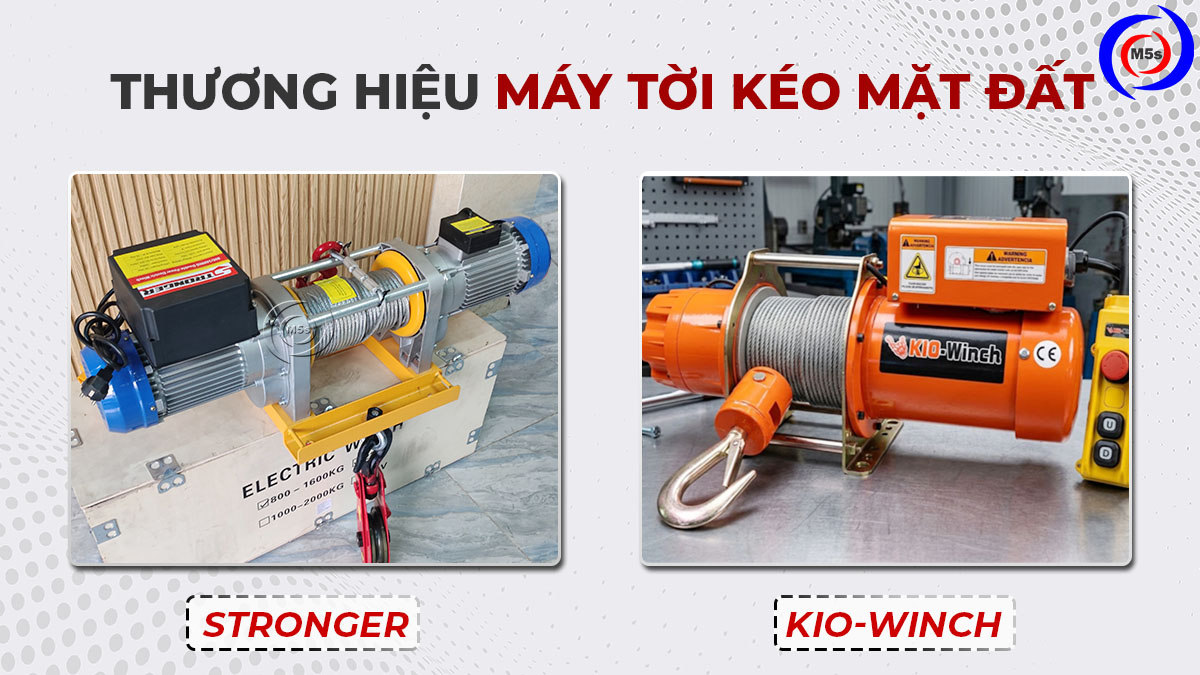 Thương hiệu máy tời kéo mặt đất Thương hiệu máy tời kéo mặt đất