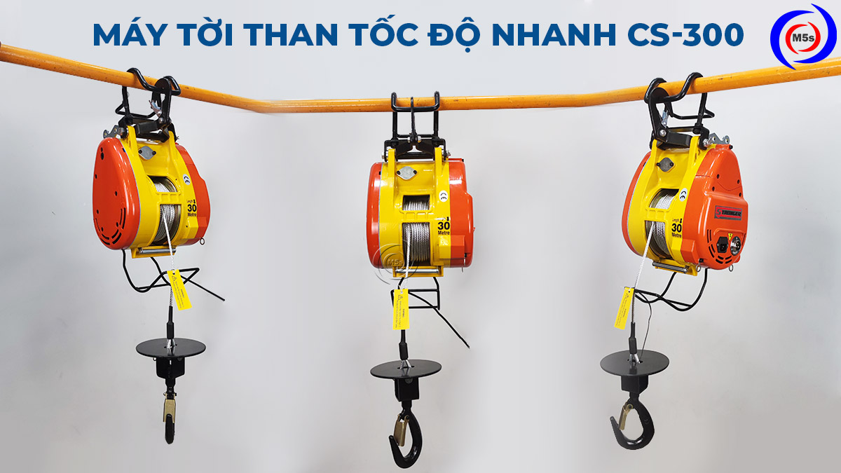 Máy tời than CS 300 Máy tời than CS 300