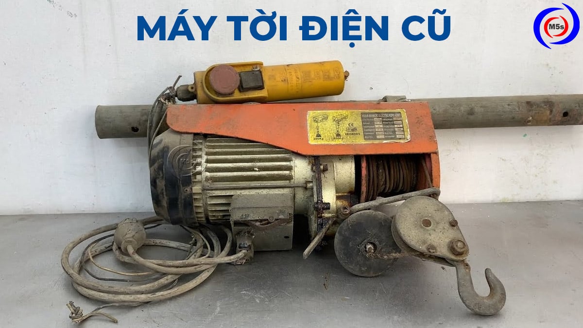Tời điện cũ Tời điện cũ