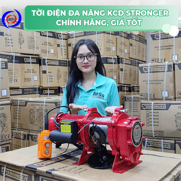 Tời điện đa năng KCD tại công ty Thiết bị M5s Tời điện đa năng KCD tại công ty Thiết bị M5s