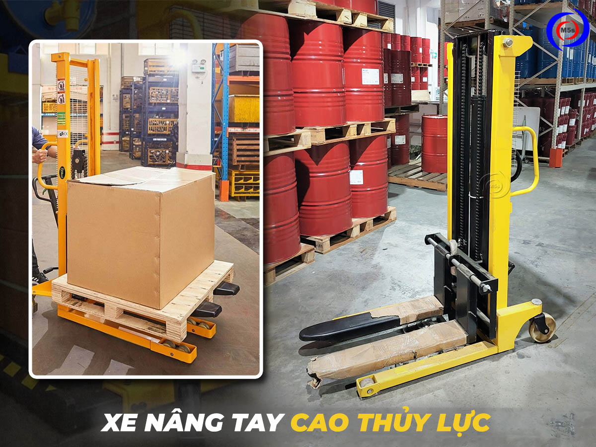 Xe nâng tay cao thủy lực Xe nâng tay cao thủy lực