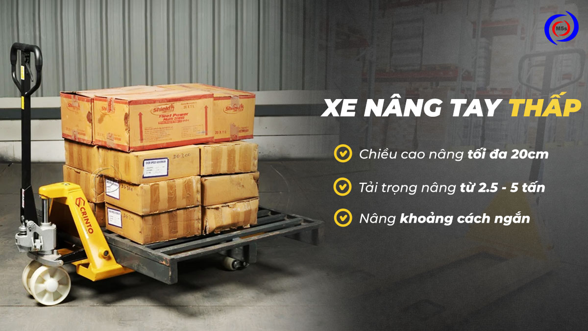 Xe nâng tay thấp Xe nâng tay thấp