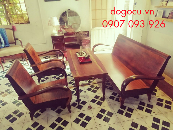 Bán bàn ghế vintage salon thùng Bán bàn ghế vintage salon thùng