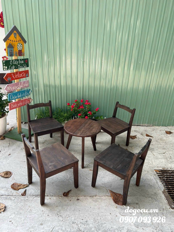 Đặc trưng của bàn ghế cafe vintage Đặc trưng của bàn ghế cafe vintage